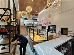 万科新都荟精装修300平烘焙店转让可空转